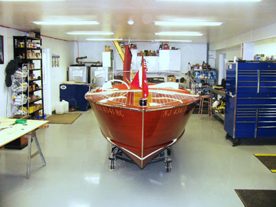 Restoration of 1950 Chris Craft