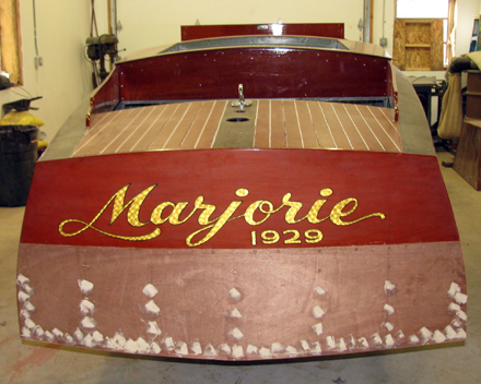 Antique Boat Restoration - 1929 Chris Craft Triple Cockpit
