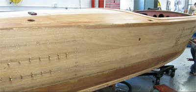 Restoration of 1950 Chris Craft