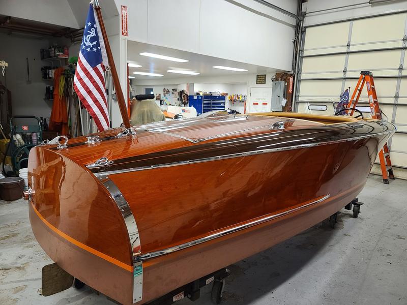 1940 17' Chris Craft Barrel Back