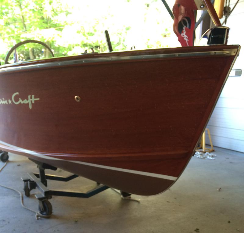 1953 17' Chris Craft Rocket Runabout