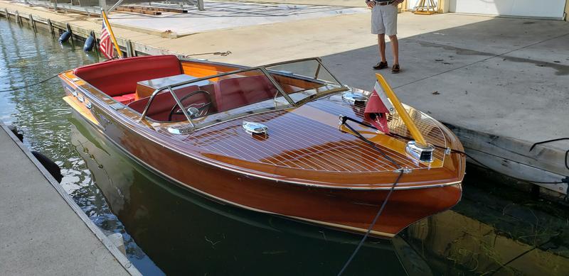 1955 20' Chris Craft Continental For Sale at Katz's Marina NJ